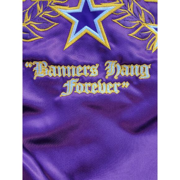 Los Angeles World Championship Satin Kobe Bryant 8 Wings Jacket 2009-2010 Siz5XL - Picture 7 of 7